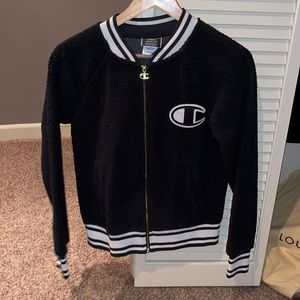 Champion fuzzy jacket